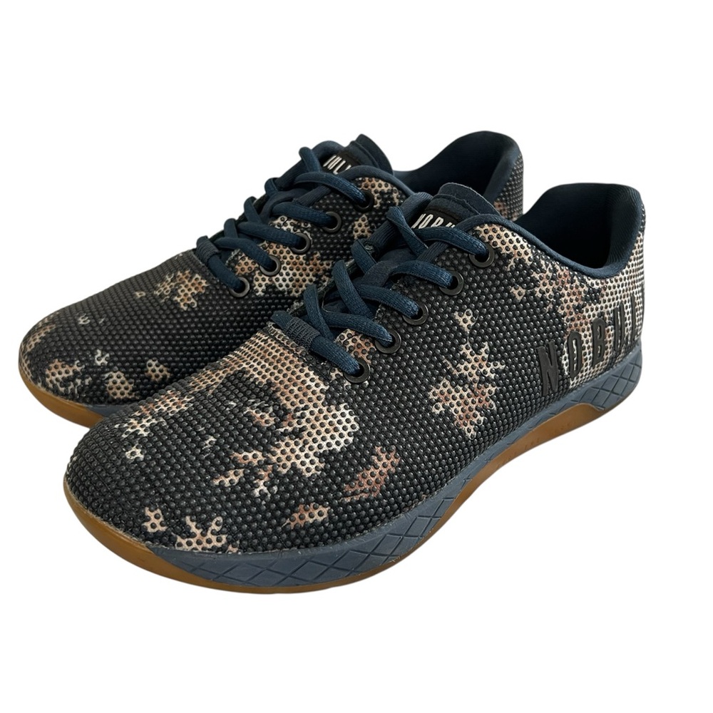 NOBULL Navy Blue Floral Trainer Shoes Women's 8 / Men's 6.5